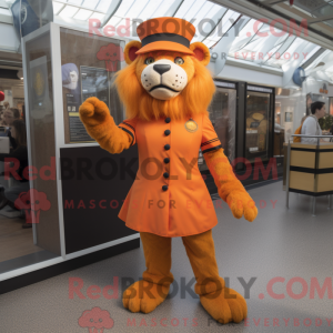 Mascot character of a...