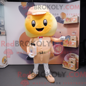 Mascottefiguur van een...