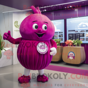 Personnage mascotte d un...