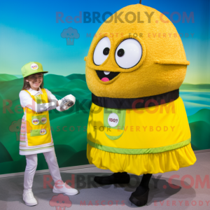 Mascot karakter van een...