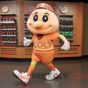 Mascottekarakter van een...