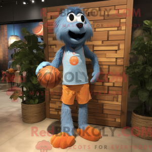 Mascottefiguur van een...