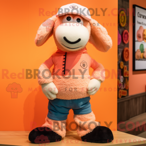 Mascot karakter van een...