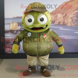 Postava maskota Olive...