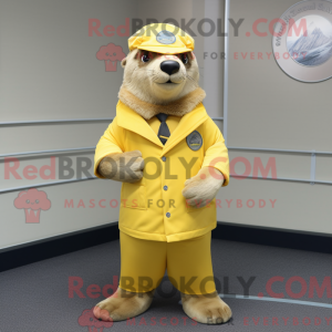 Mascottekarakter van een...