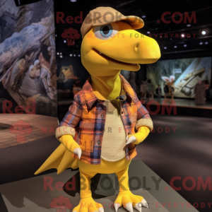 Mascot karakter van een...