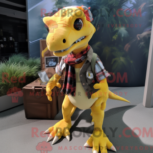 Personnage mascotte d un...