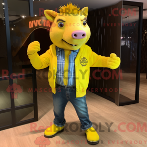 Personaggio mascotte di un...
