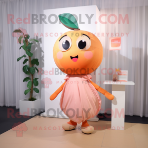 Peach Pendant maskot drakt...