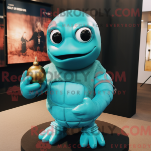 Mascot karakter van een...