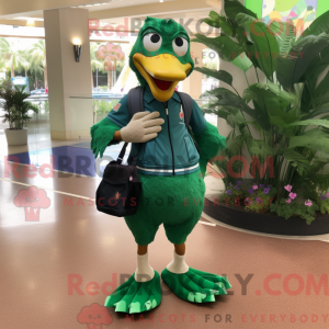 Mascot karakter van een...