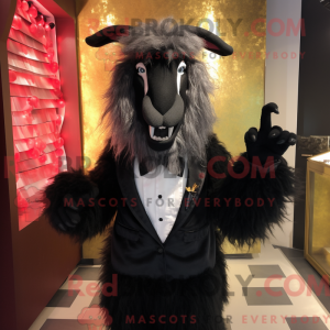 Mascottefiguur van een...