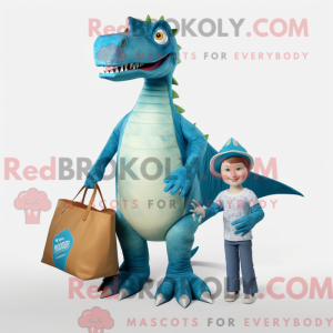 Mascot karakter van een...