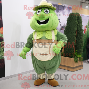 Mascot karakter van een...