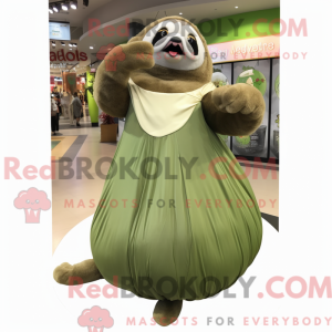 Mascottefiguur van een...