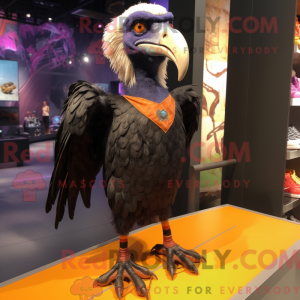Mascottefiguur van een gier...