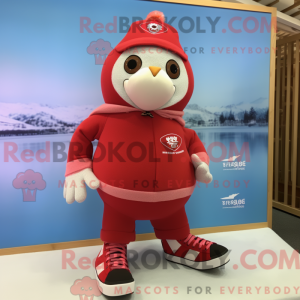 Mascottekarakter van een...