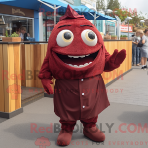 Mascot karakter van een...