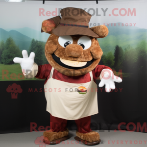 Mascottefiguur van een Rust...