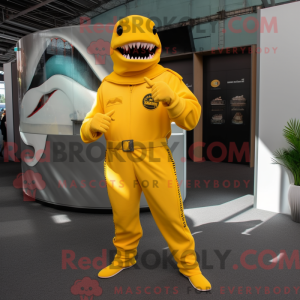 Mascottekarakter van een...