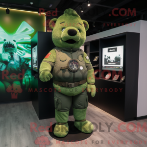 Personnage mascotte d un...