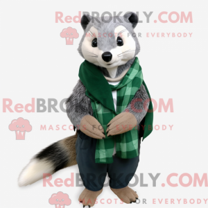 Mascot karakter van een...
