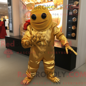 Personnage mascotte d un...