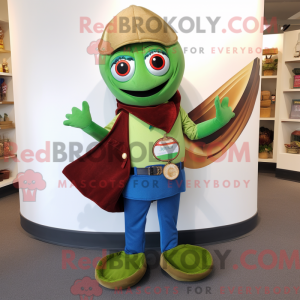 Personnage mascotte d Olive...