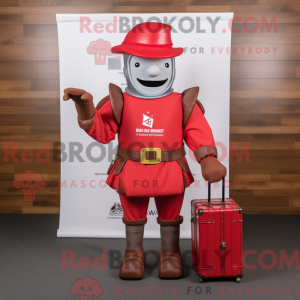 Mascot character of a Red...