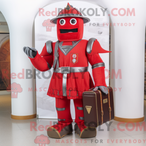 Mascot character of a Red...