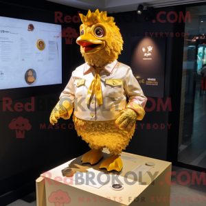 Personagem de máscara de um...