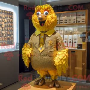 Personagem de máscara de um...