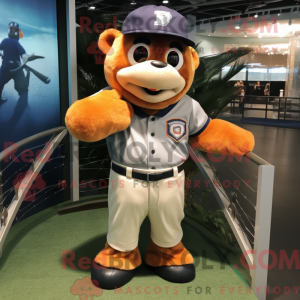 Mascottefiguur van een...
