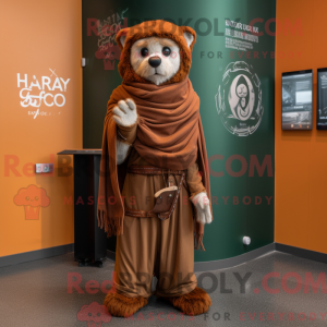 Mascot karakter van een...