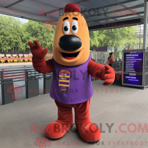 Mascot character of a...