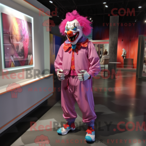 Mascot karakter van een...
