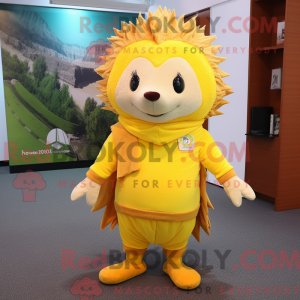 Mascot karakter van een...