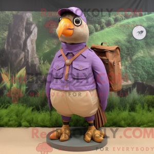 Mascot karakter van een...