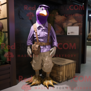 Mascot karakter van een...