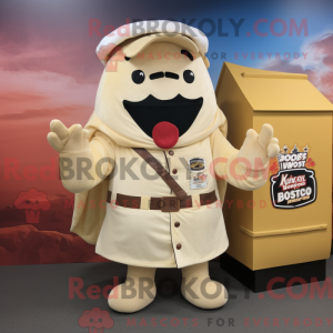 Maskot-karakter af en...