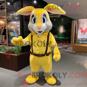 Mascot karakter van een...