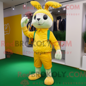 Mascot character of a Lemon...