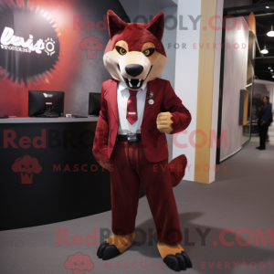 Mascottekarakter van een...