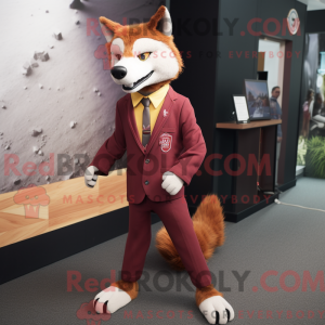 Mascottekarakter van een...