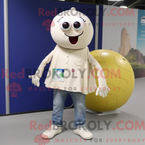 Mascottefiguur van een...