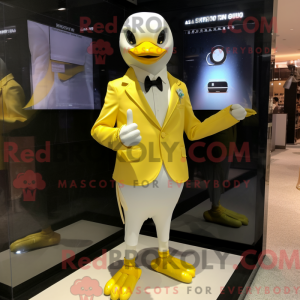 Mascot character of a Lemon...