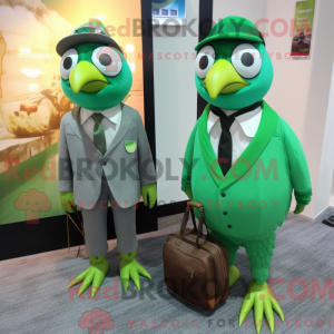 Mascot karakter van een...