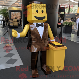 Mascot character of a Gold...