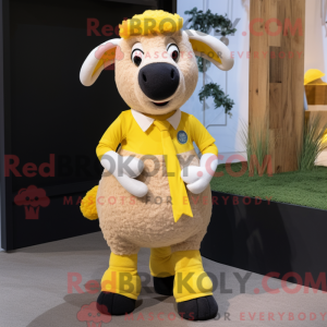 Mascot character of a...