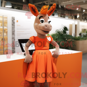 Personnage mascotte d âne...